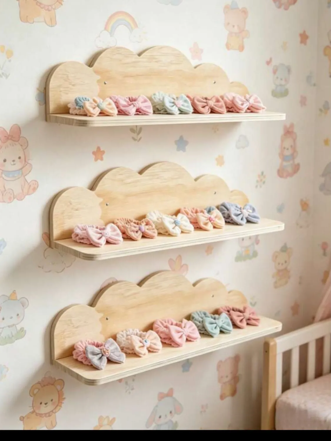 Wall-Mounted Baby Care Shelf