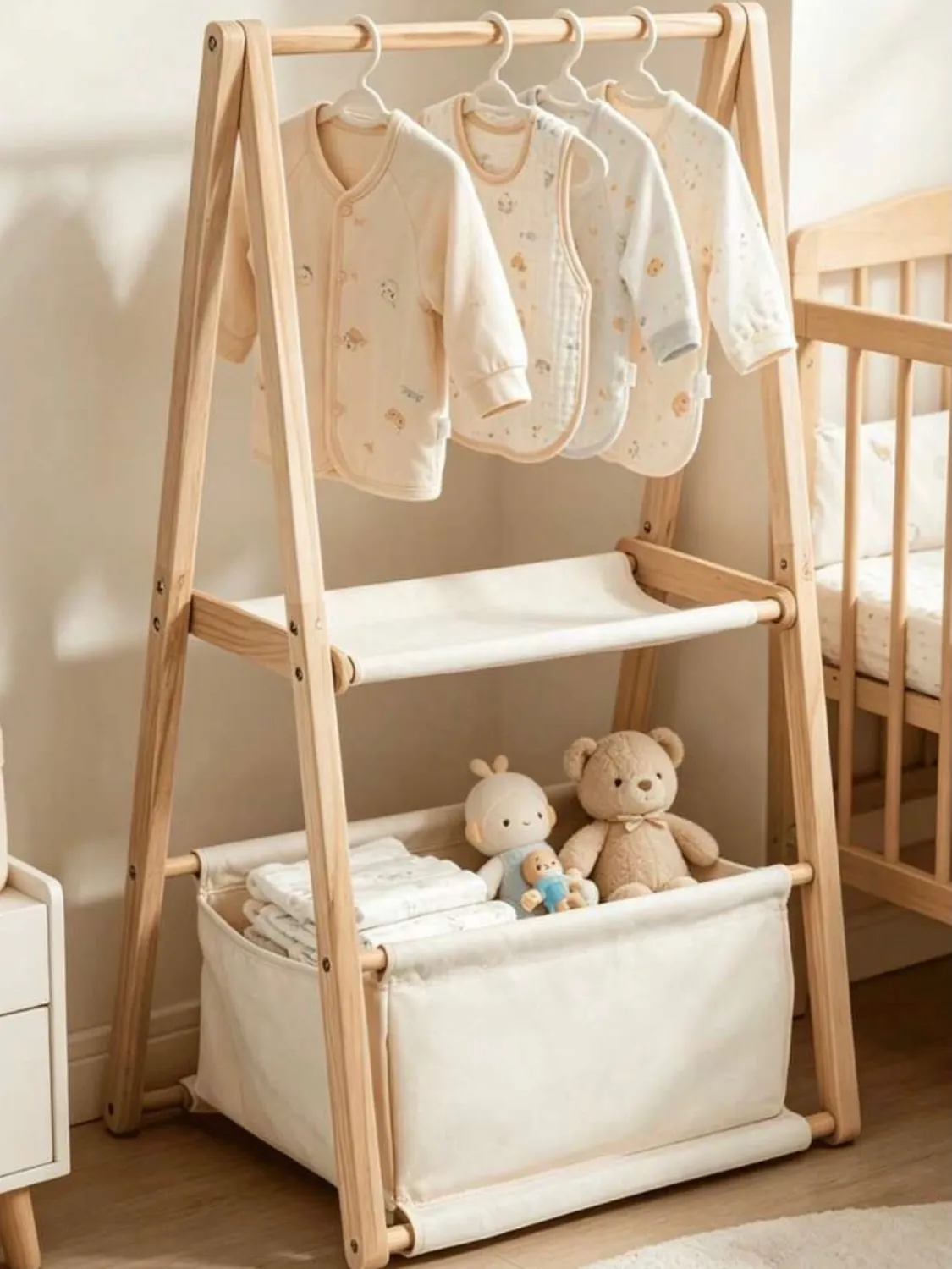 Wall-Mounted Baby Care Shelf