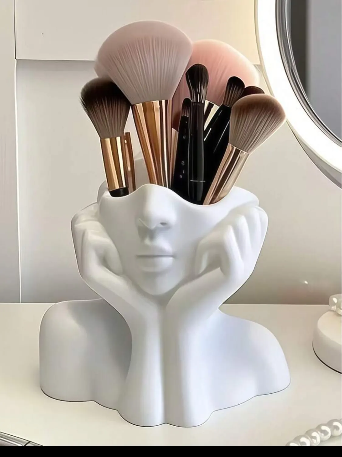 Decorative Jewelry Tray with Figure