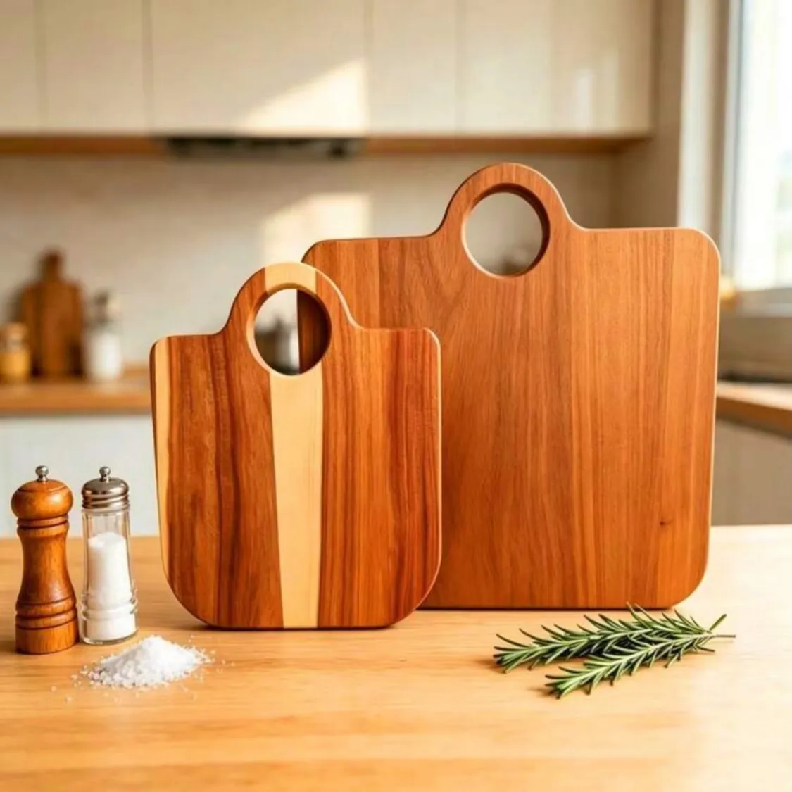 Wooden Cutting Board Set
