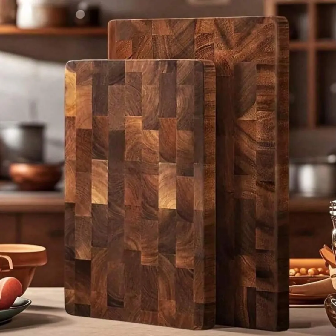 Wooden Cutting Board Set