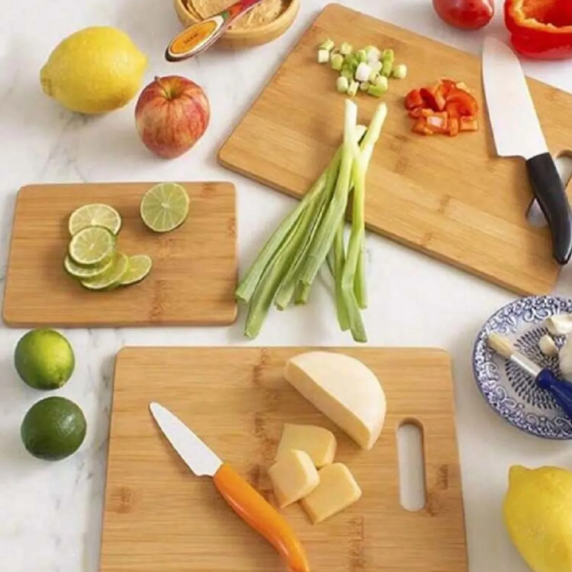 Wooden Cutting Board Set
