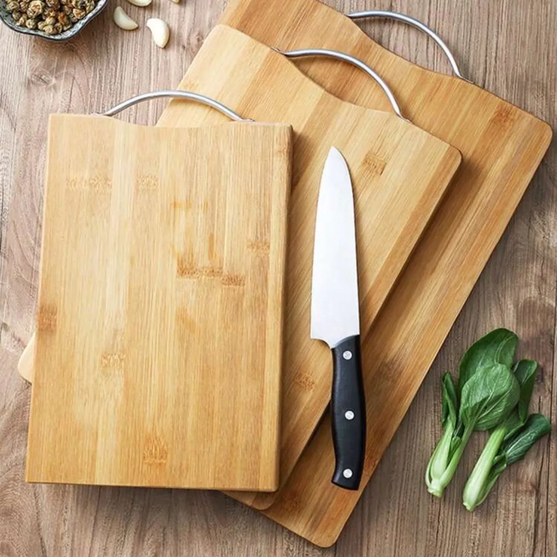 Wooden Cutting Board Set