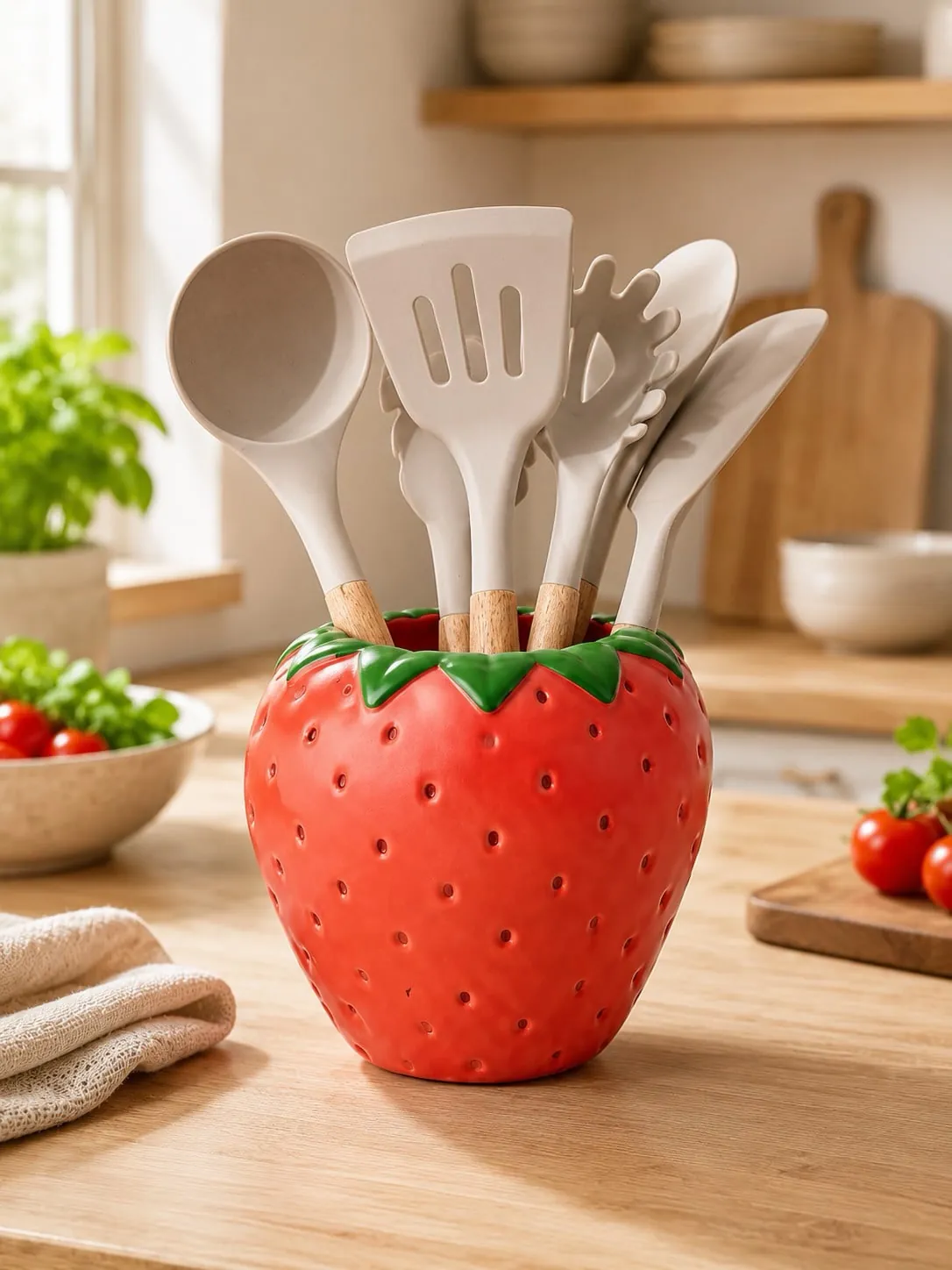 Ceramic Utensil Holder