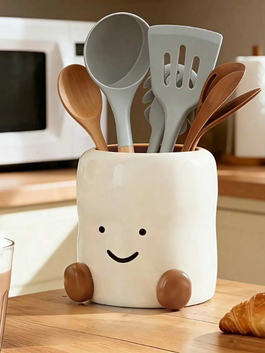 Ceramic Utensil Holder