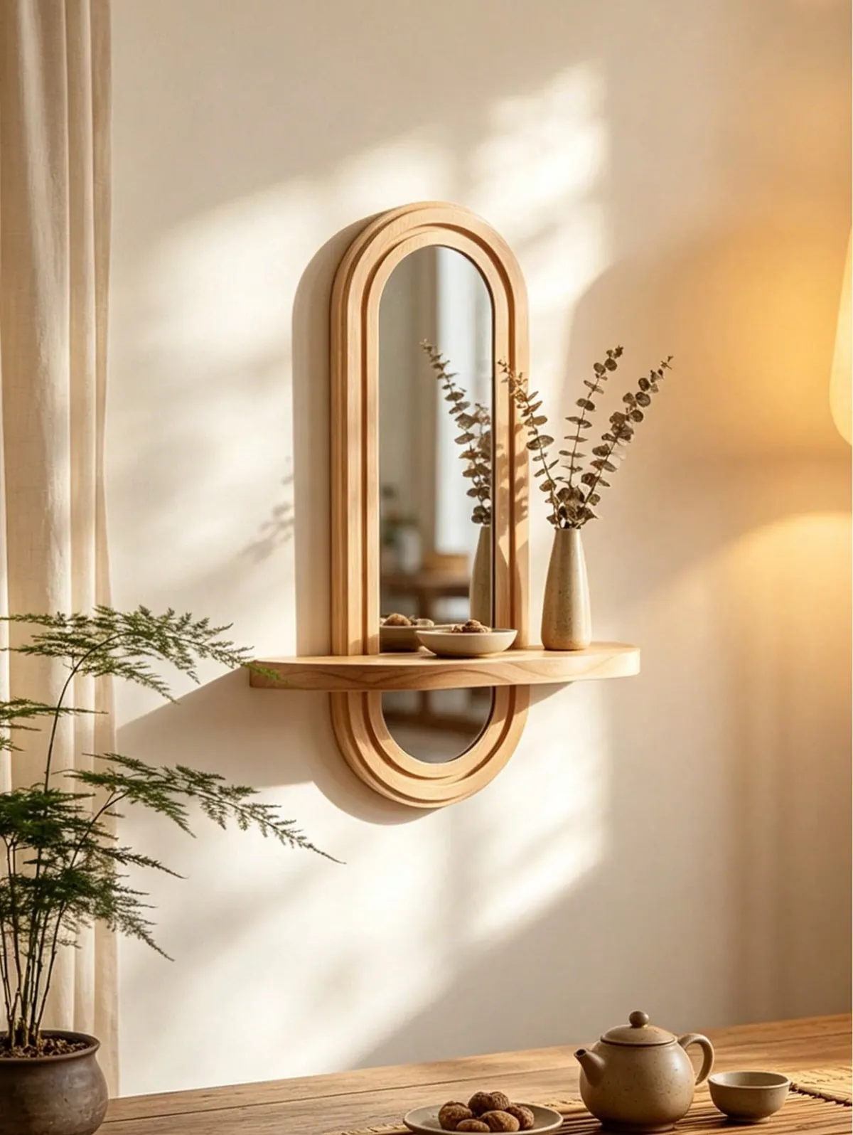 Macrame Wall Mirror