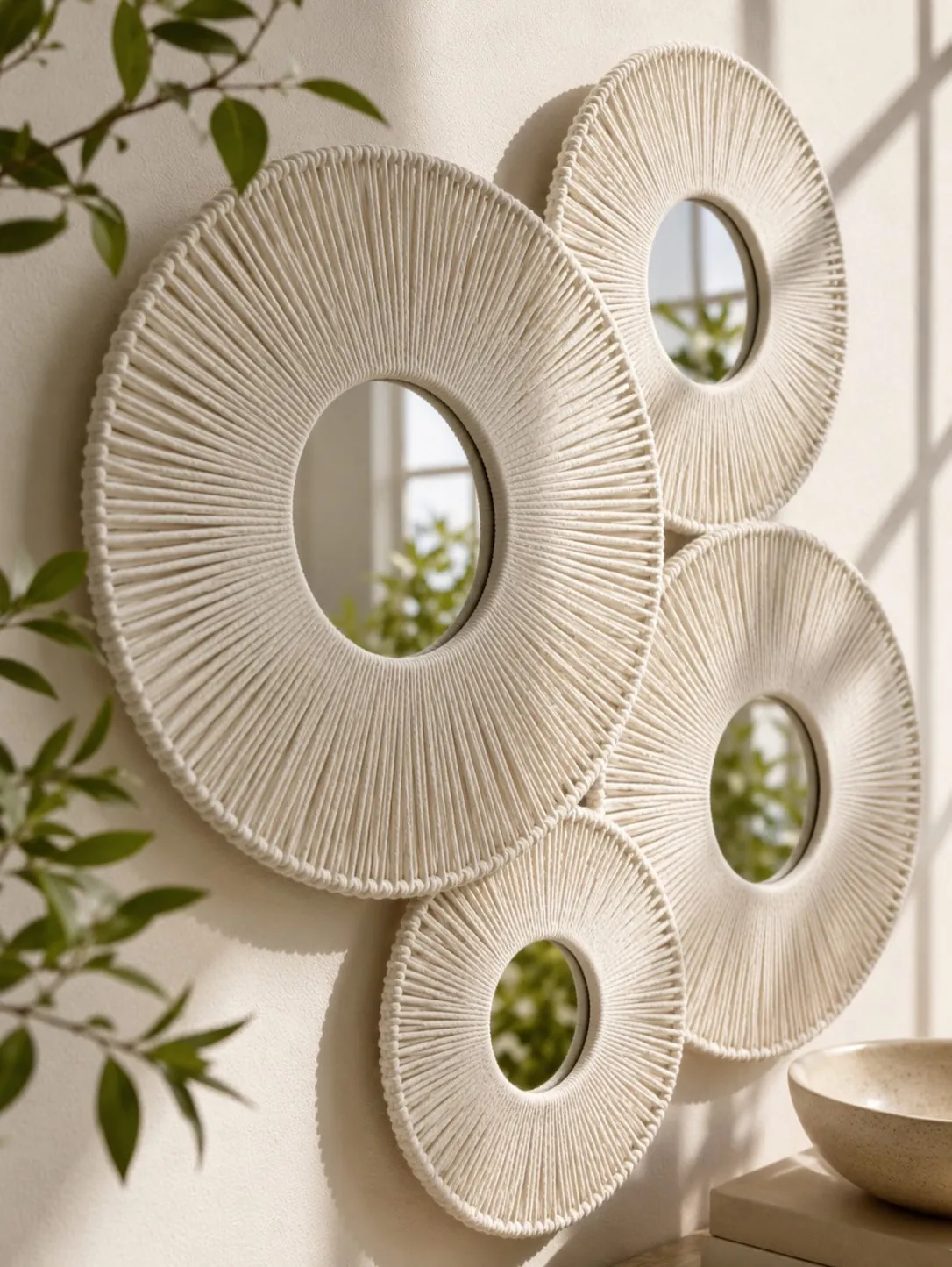 Macrame Wall Mirror