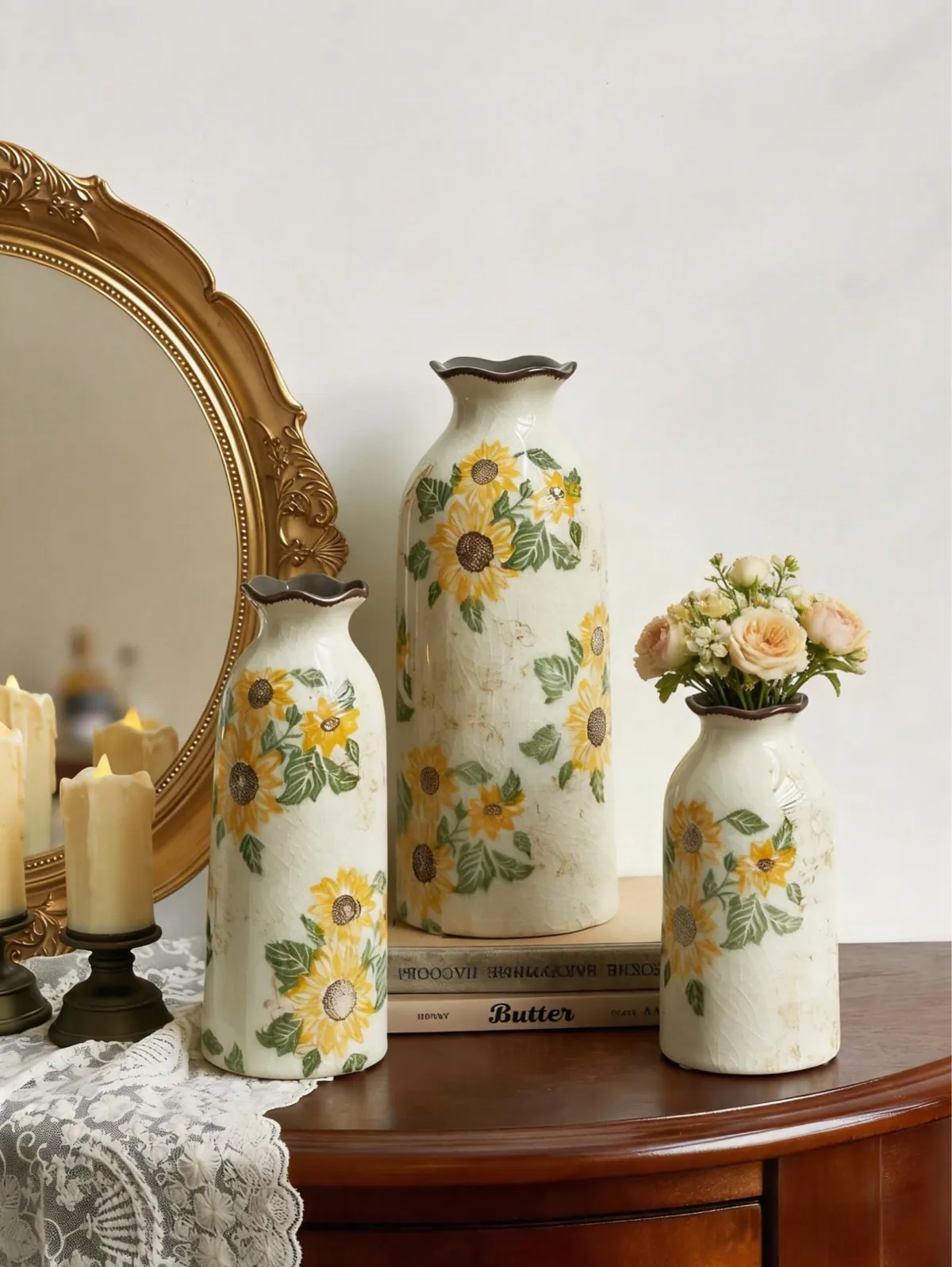 Modern Decorative Bookend Vase