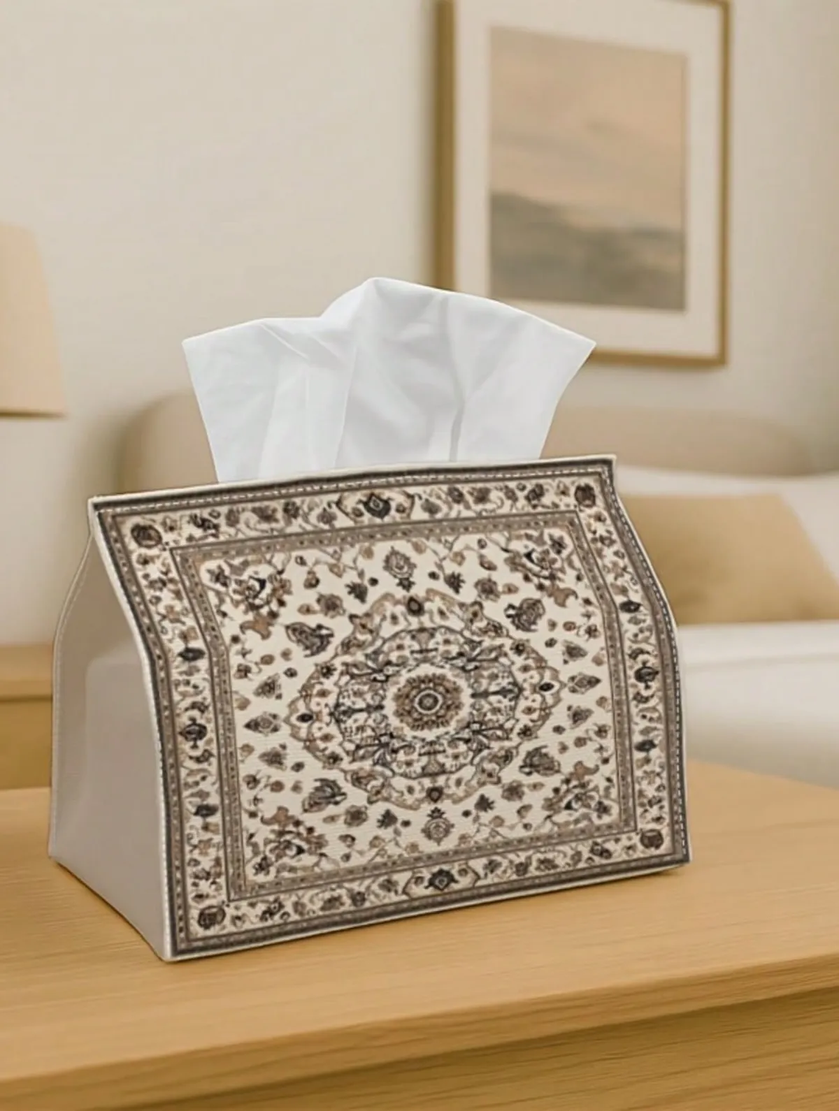 Crocheted Tissue Box Cover