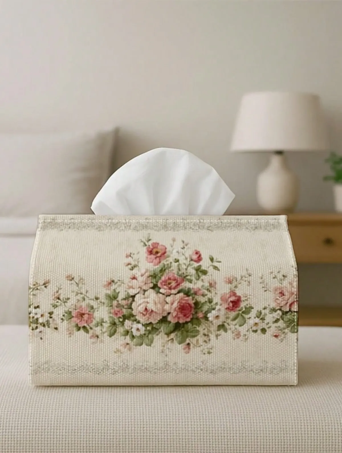 Crocheted Tissue Box Cover