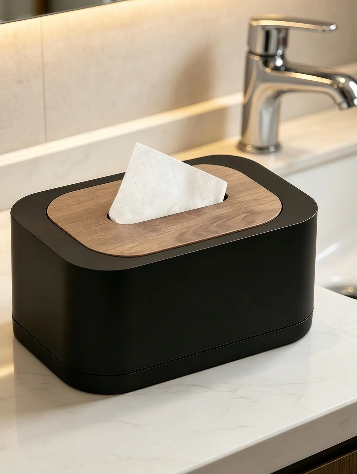 Crocheted Tissue Box Cover