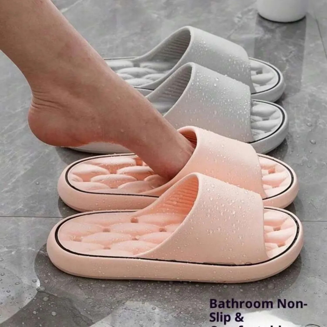 Non-Slip Bathroom Slippers