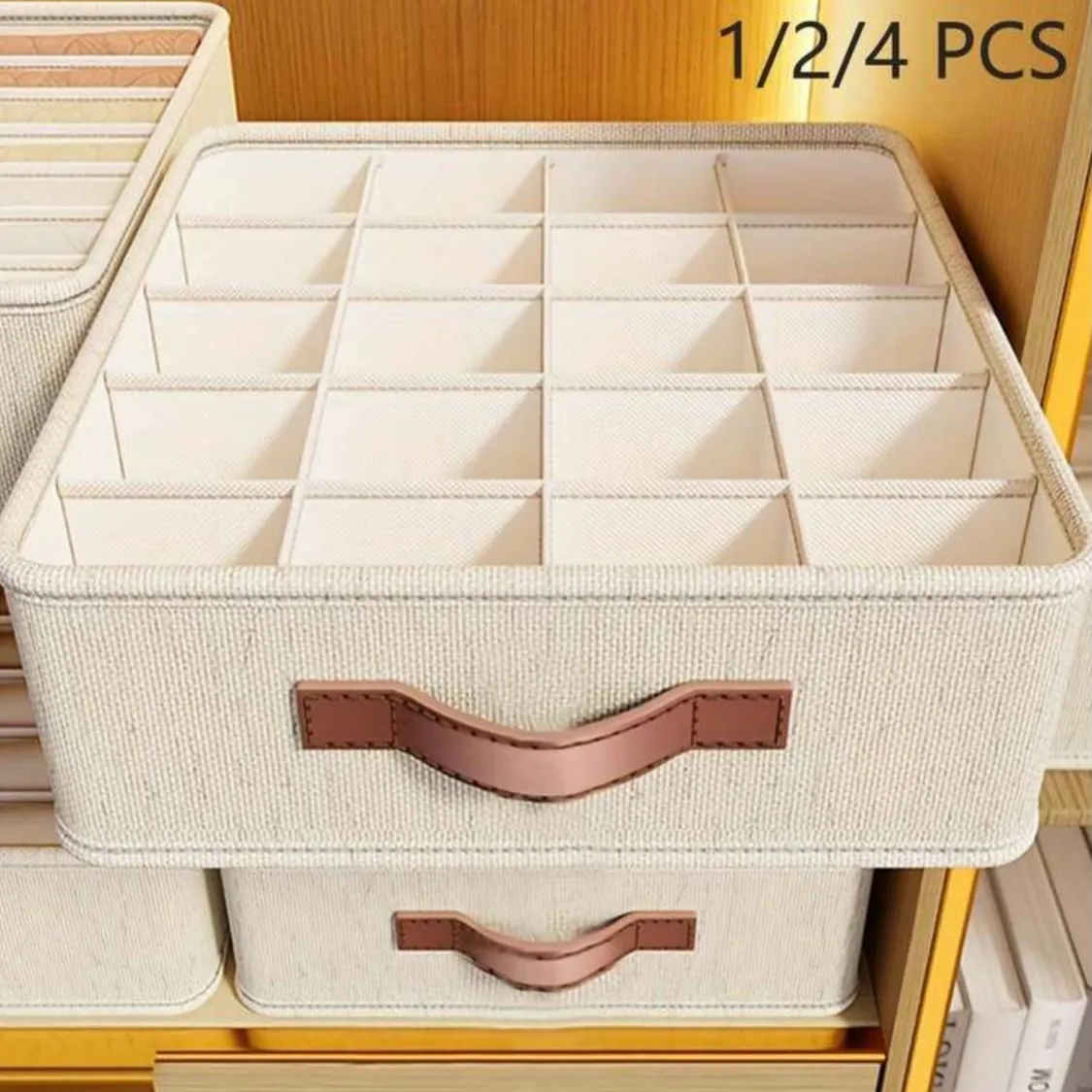 Underwear and Sock Organizer Bins