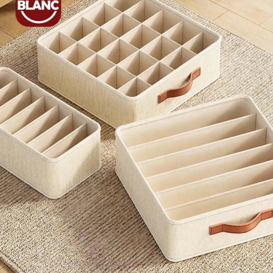 Underwear and Sock Organizer Bins