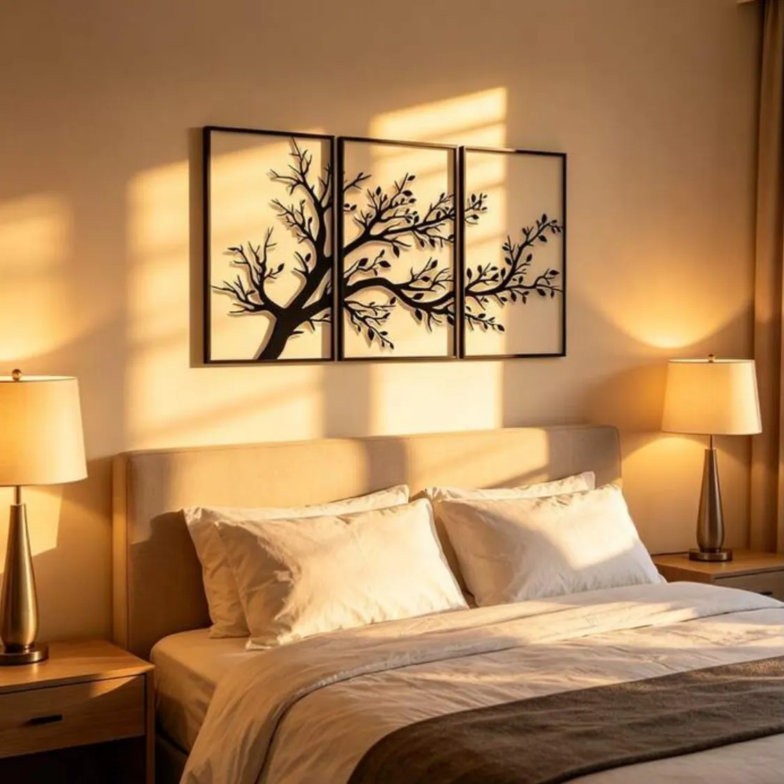 Three-Piece Tree Wall Art Set
