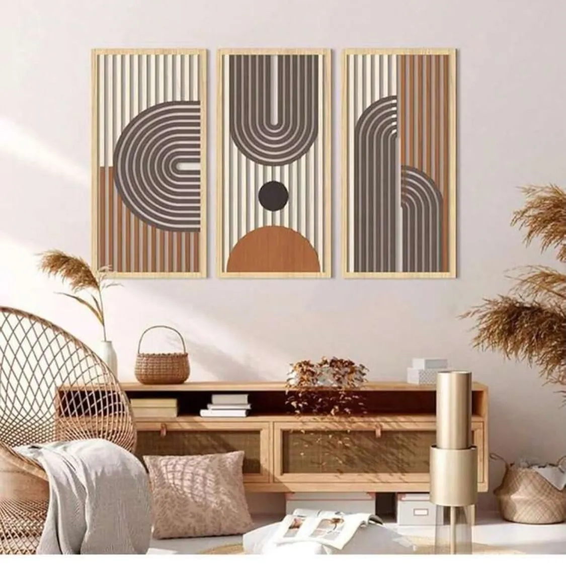Three-Piece Tree Wall Art Set