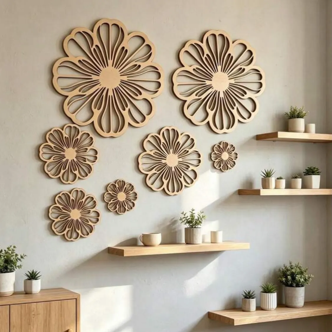 Three-Piece Tree Wall Art Set
