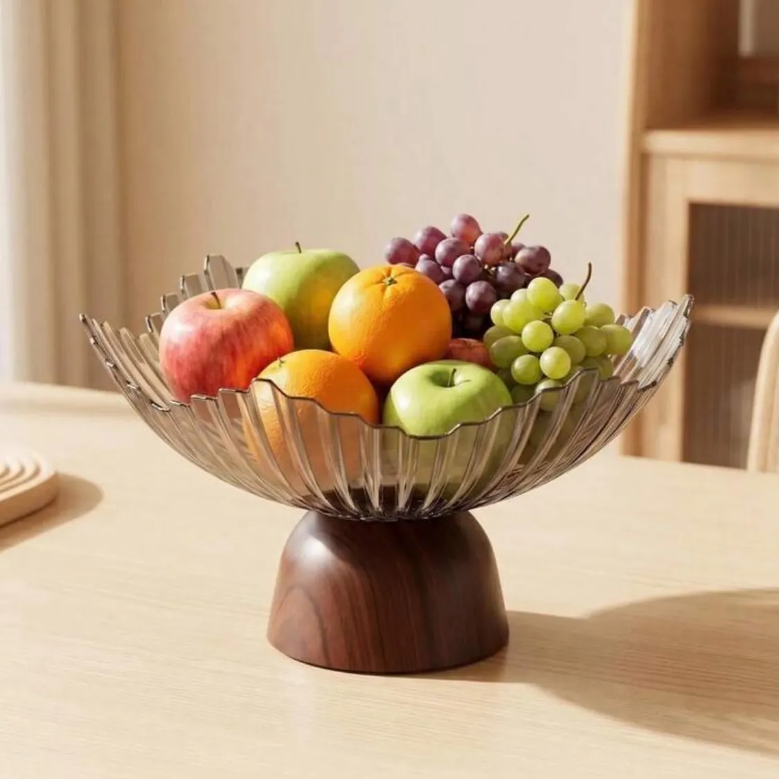 Modern Gold Metal Fruit Bowl