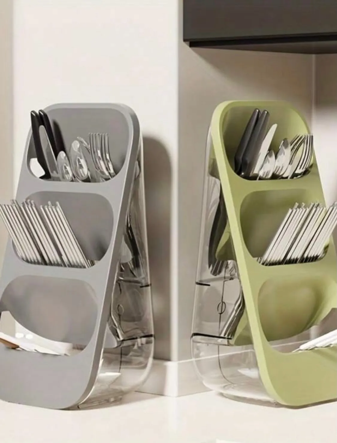 Swan-Shaped Kitchen Utensil Holder