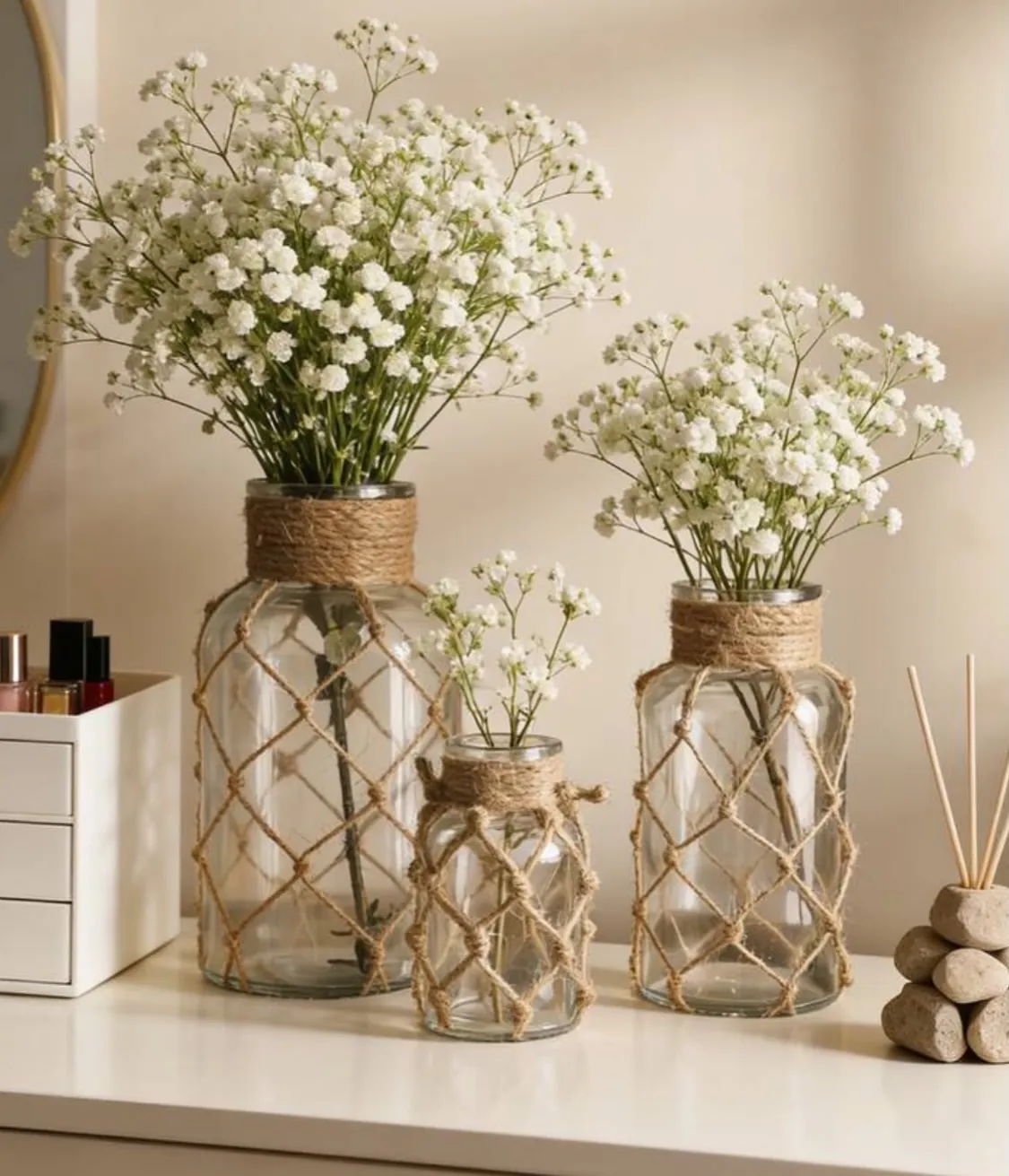 Glass Hydroponic Plant Vase