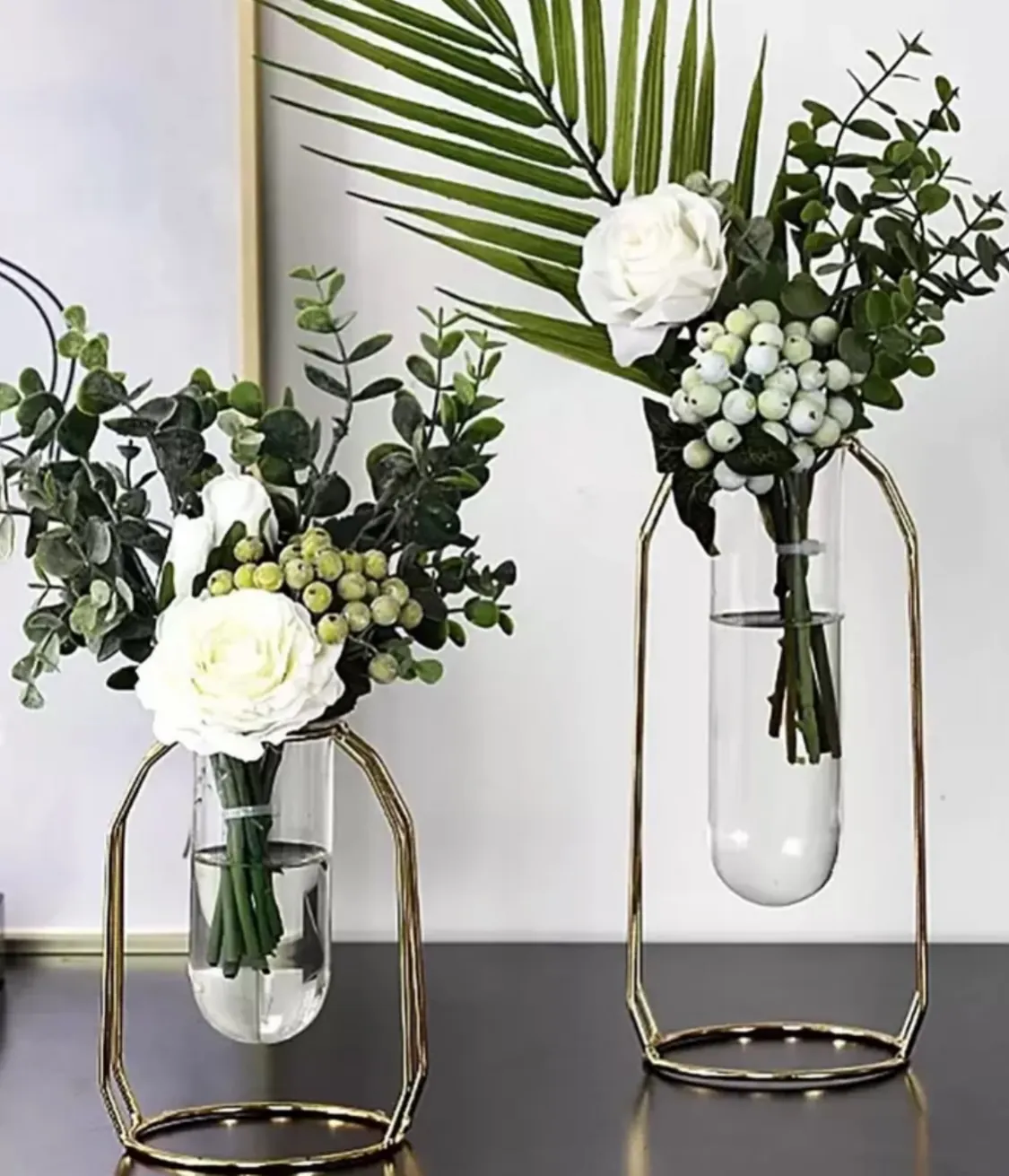 Glass Hydroponic Plant Vase