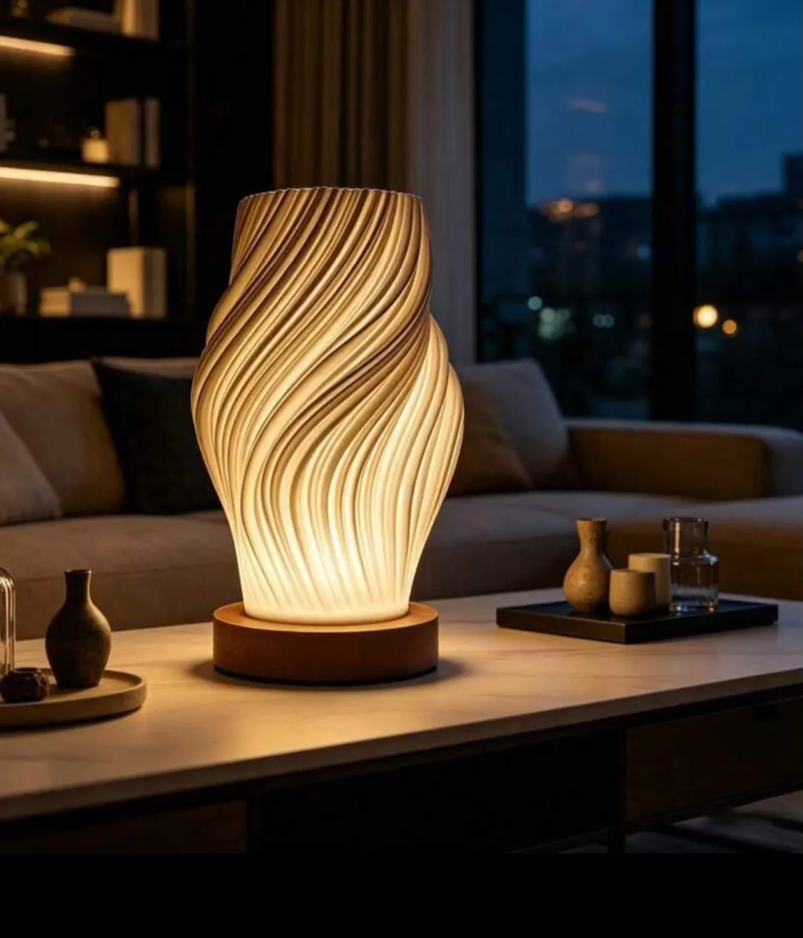Bedside Table Lamp