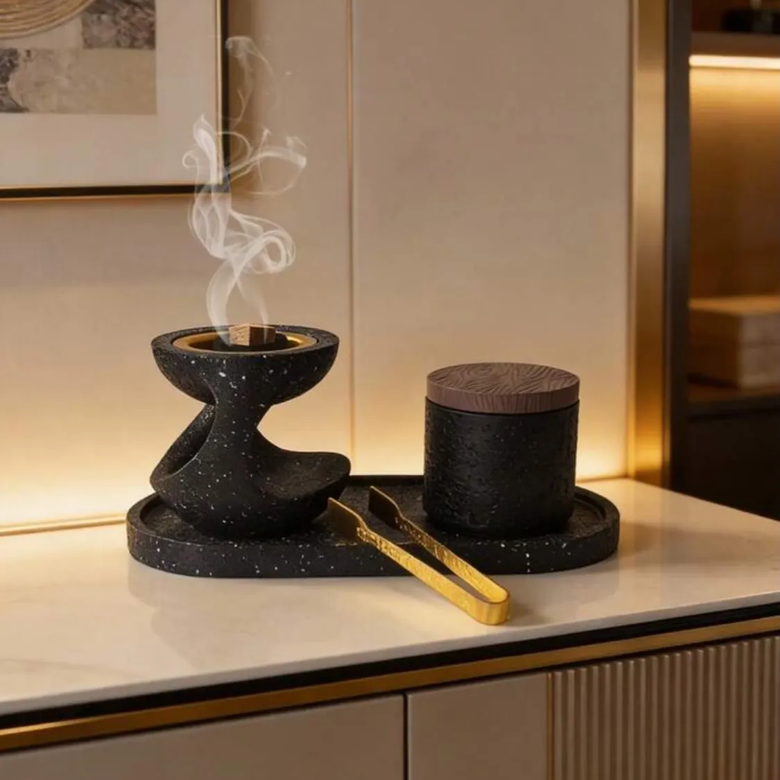 Decorative Incense Burner Set
