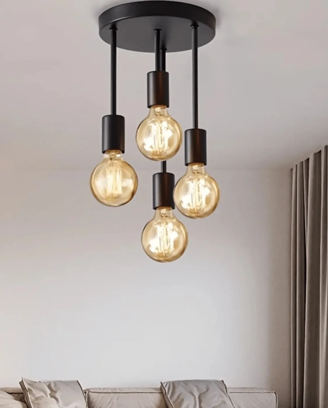 Modern LED Ring Ceiling Lamp