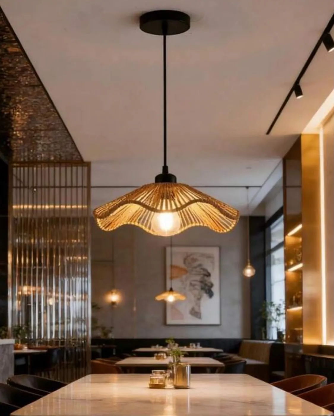 Modern LED Ring Ceiling Lamp
