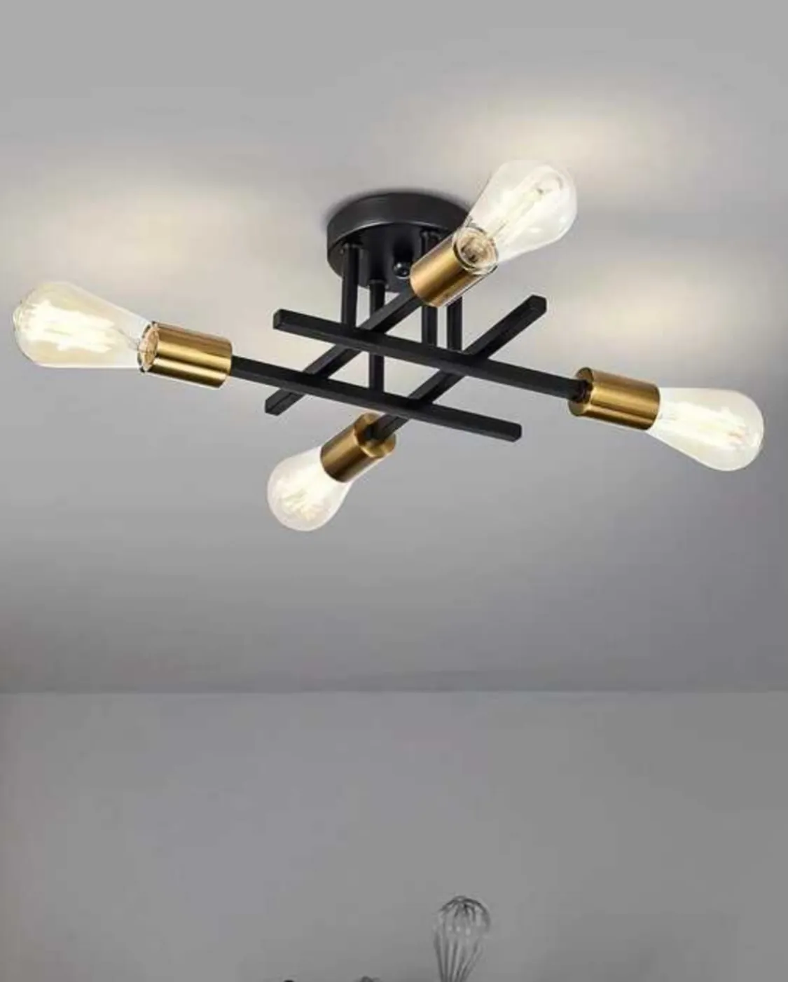 Modern LED Ring Ceiling Lamp