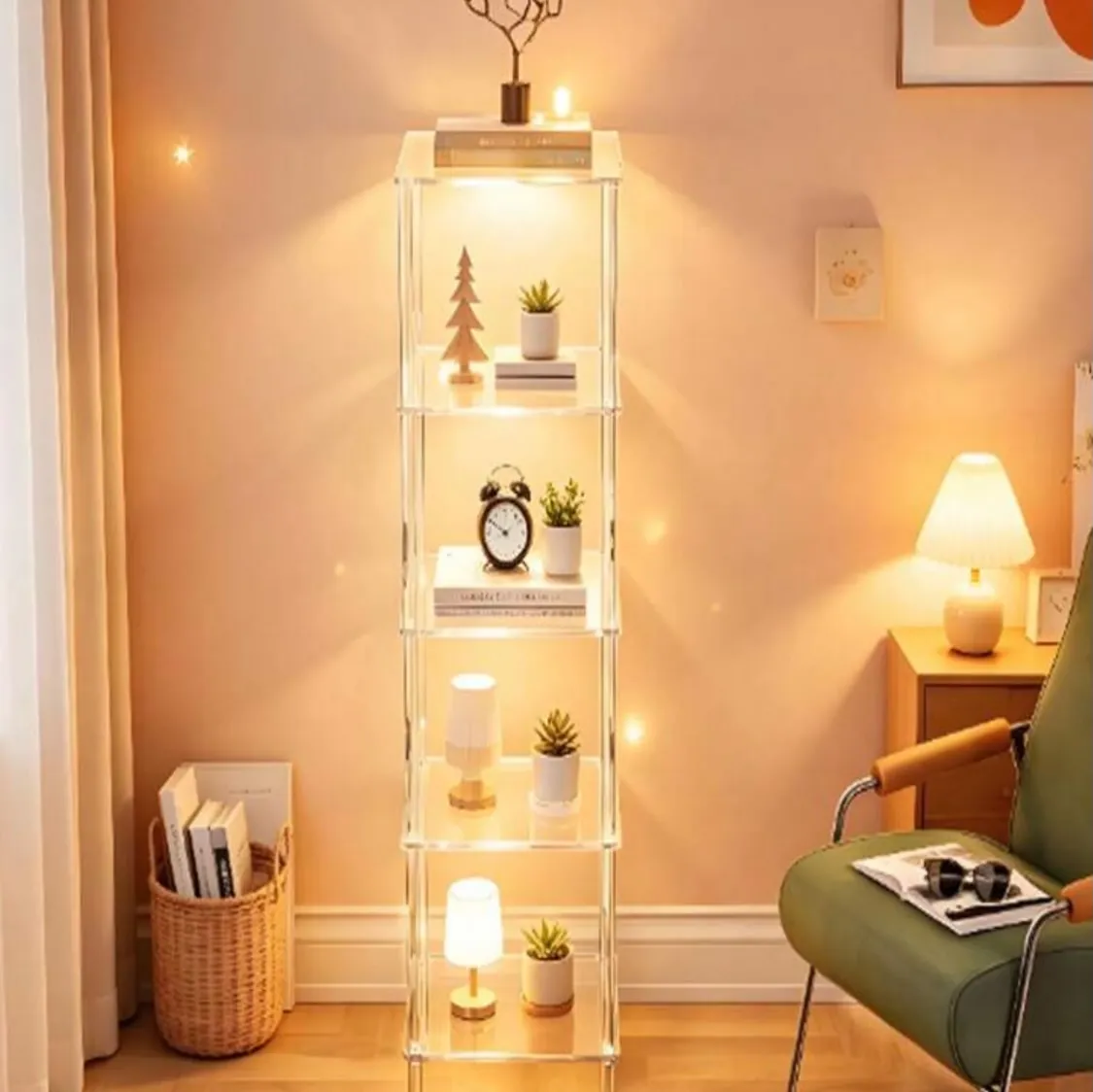 Modern Gold Candle Holder Set