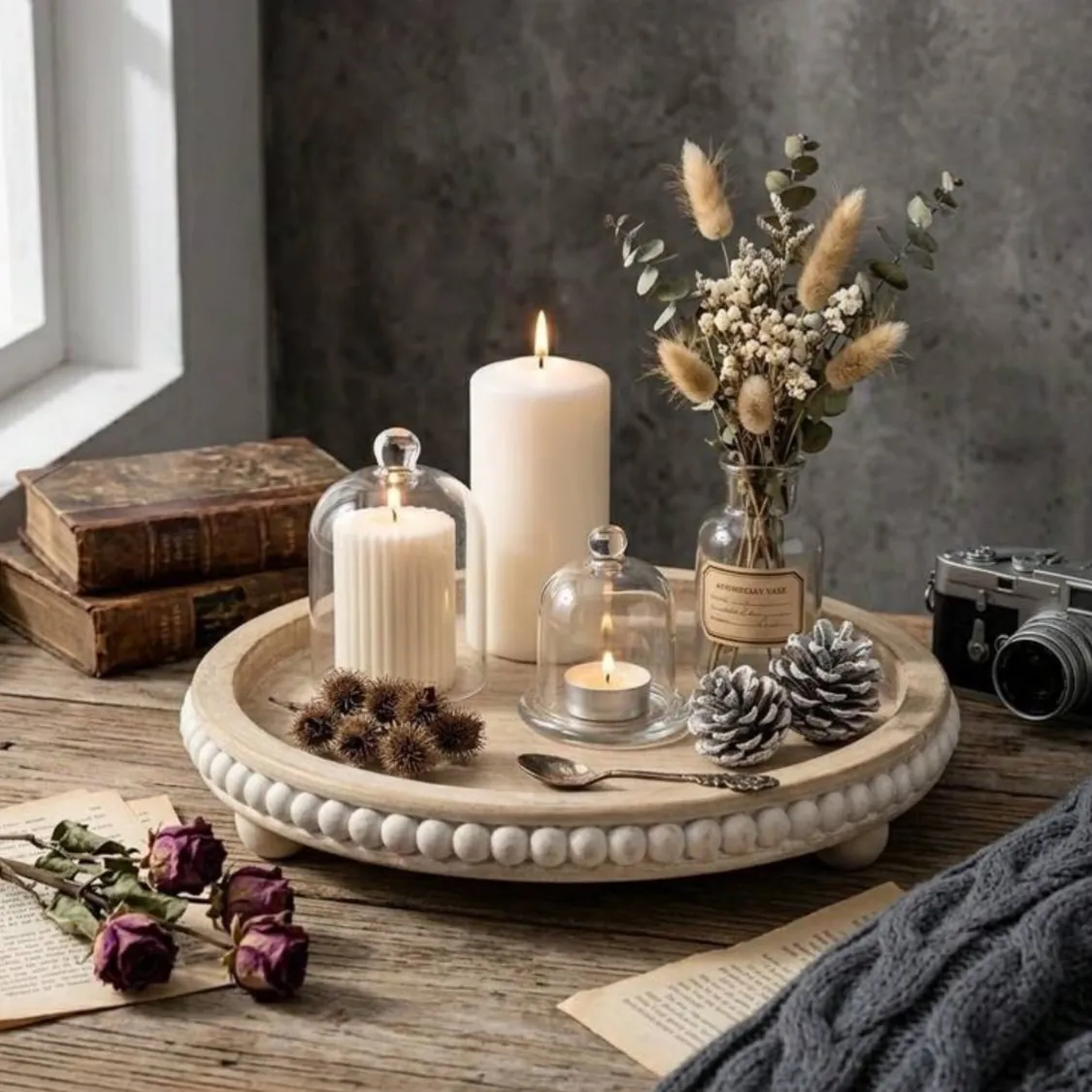Decorative Home Organizer Tray