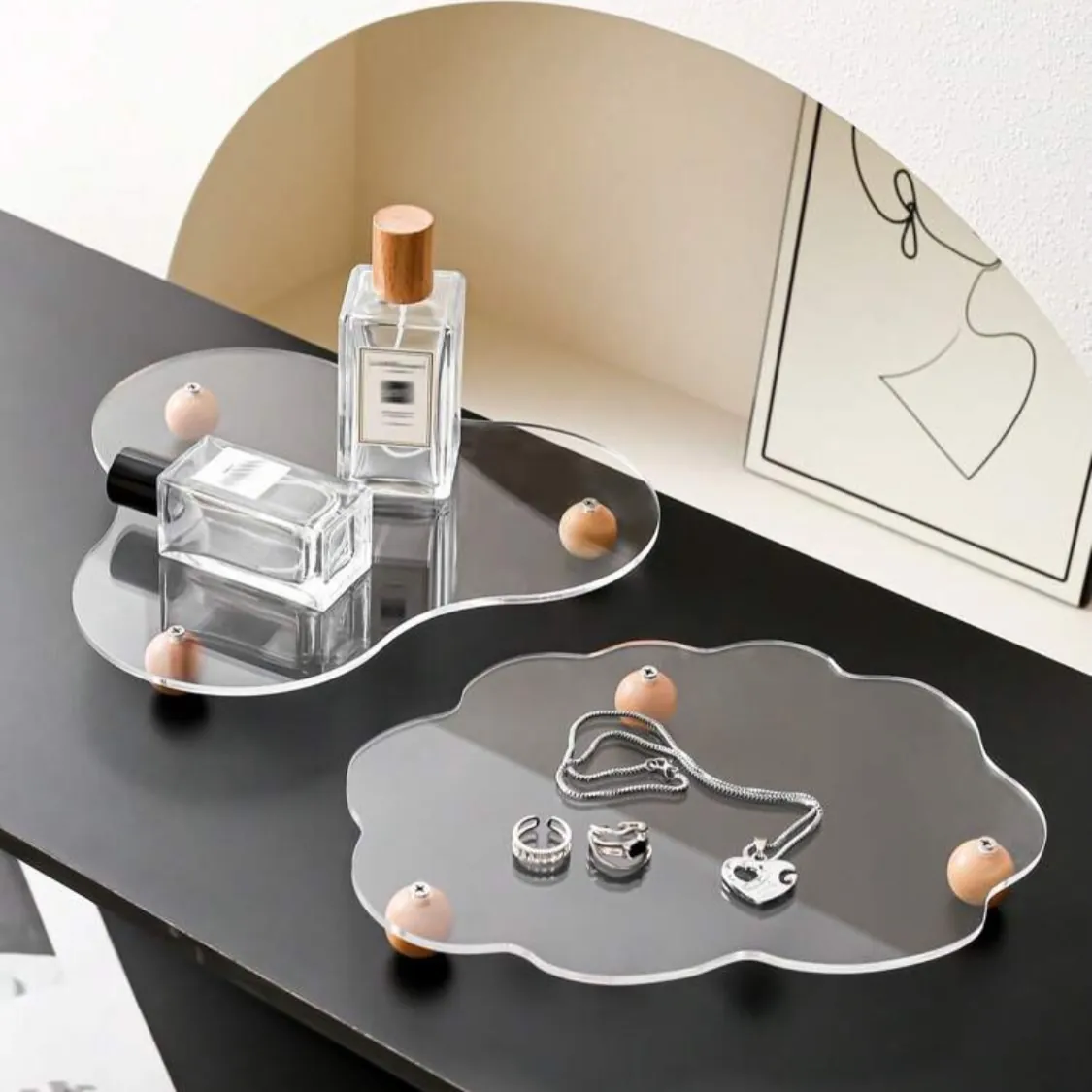 Decorative Home Organizer Tray