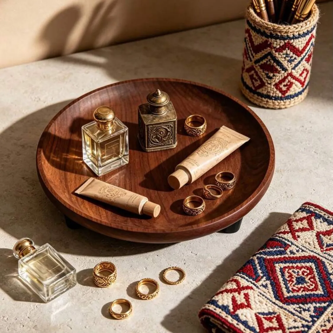 Decorative Home Organizer Tray