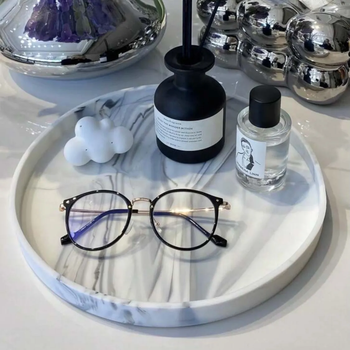 Decorative Home Organizer Tray