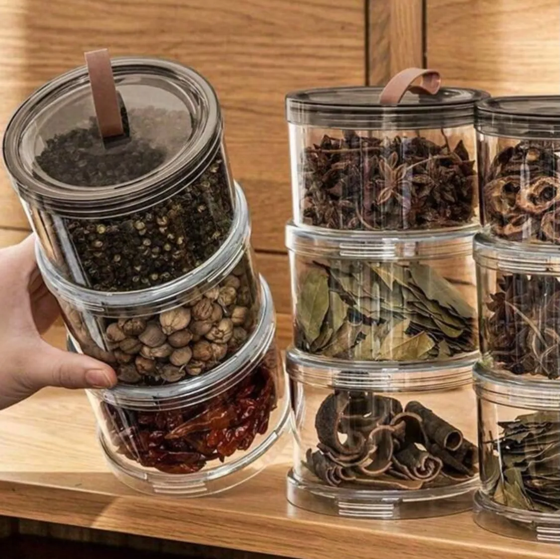 Rotating Spice Rack Organizer