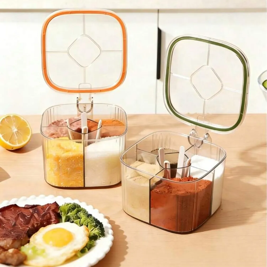Rotating Spice Rack Organizer