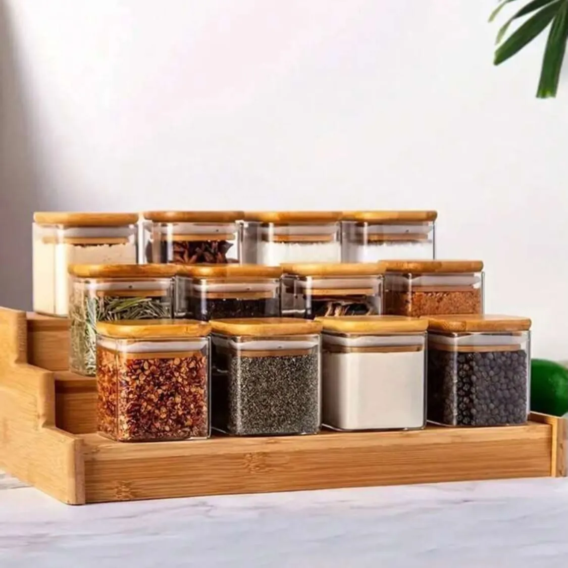 Rotating Spice Rack Organizer