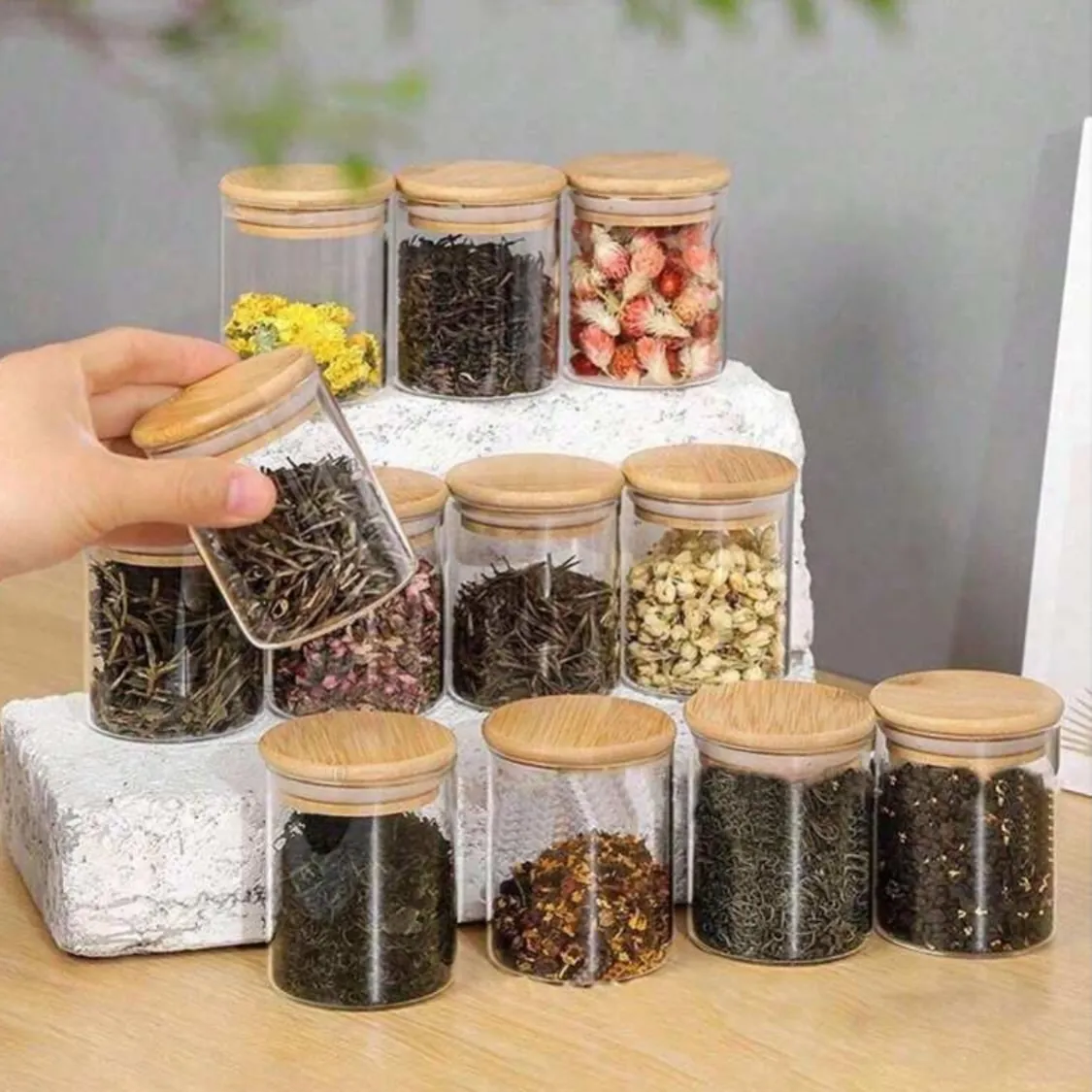 Rotating Spice Rack Organizer