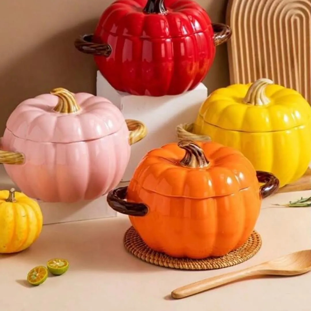 Pink Ceramic Cooking Pot