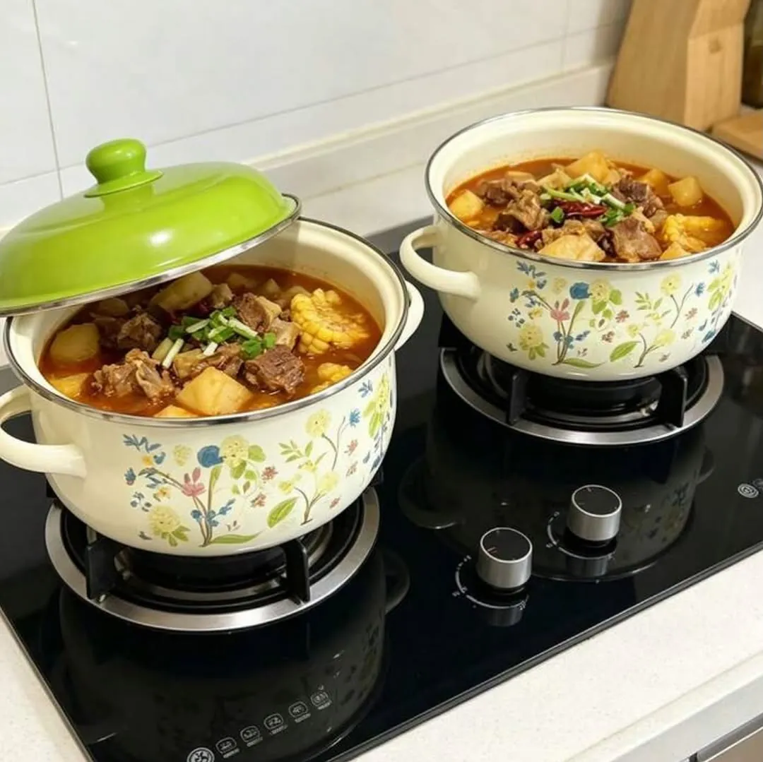 Pink Ceramic Cooking Pot