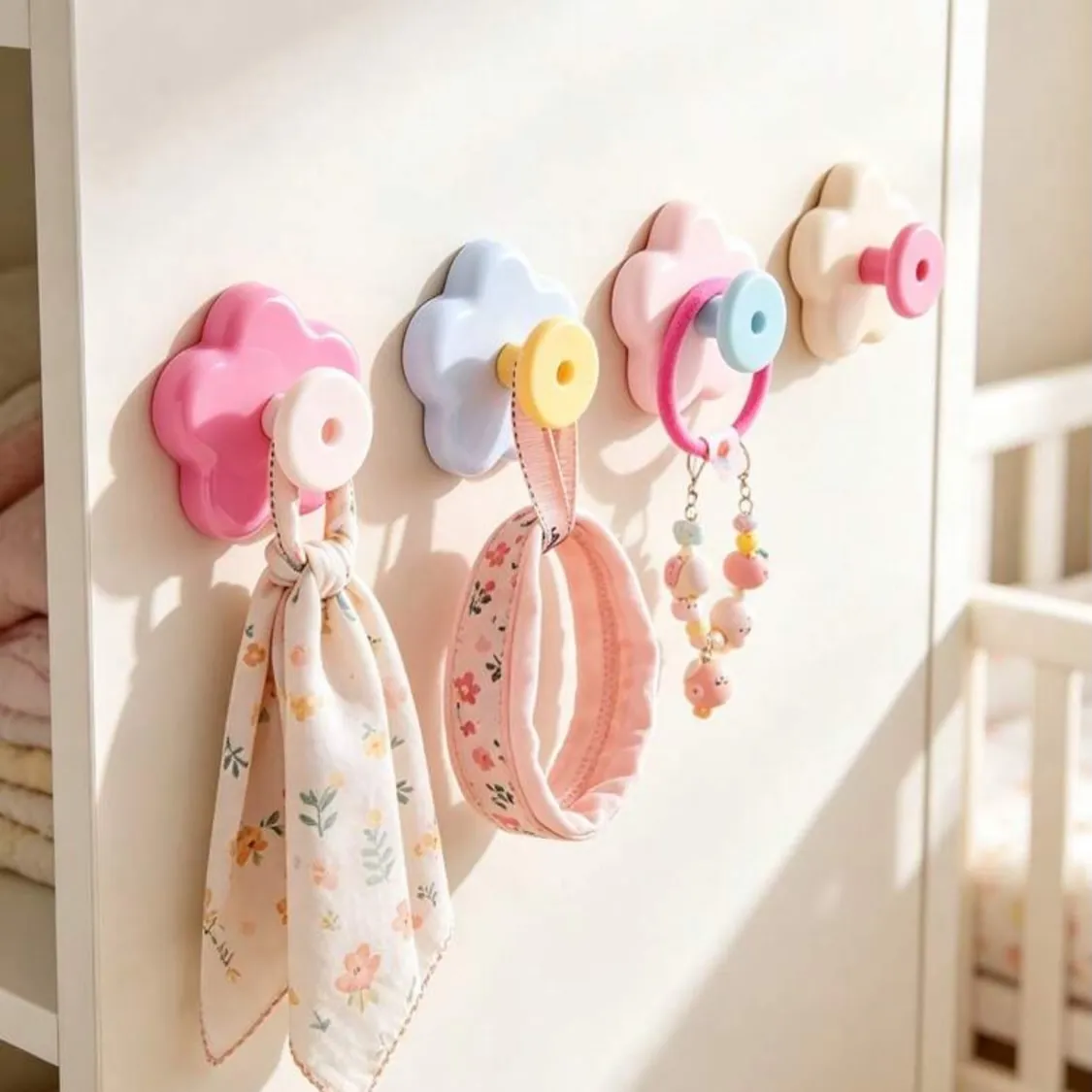 Wooden Car-Shaped Wall Hooks
