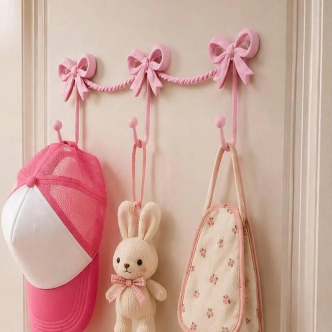Wooden Car-Shaped Wall Hooks