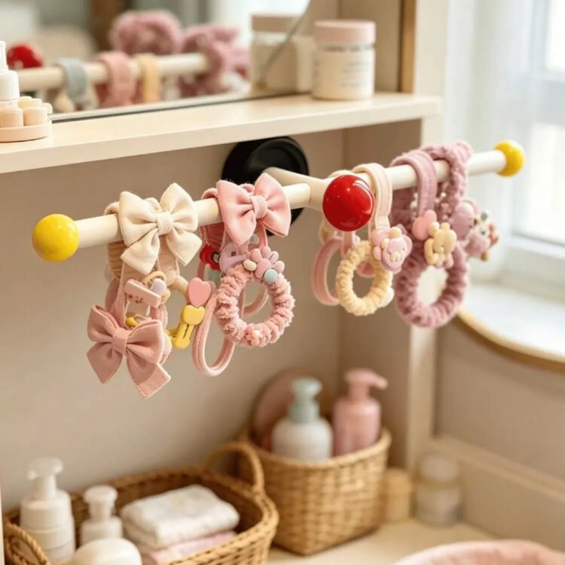 Wooden Car-Shaped Wall Hooks