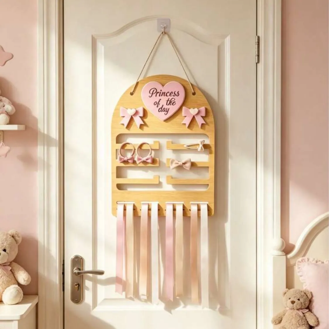 Wooden Car-Shaped Wall Hooks
