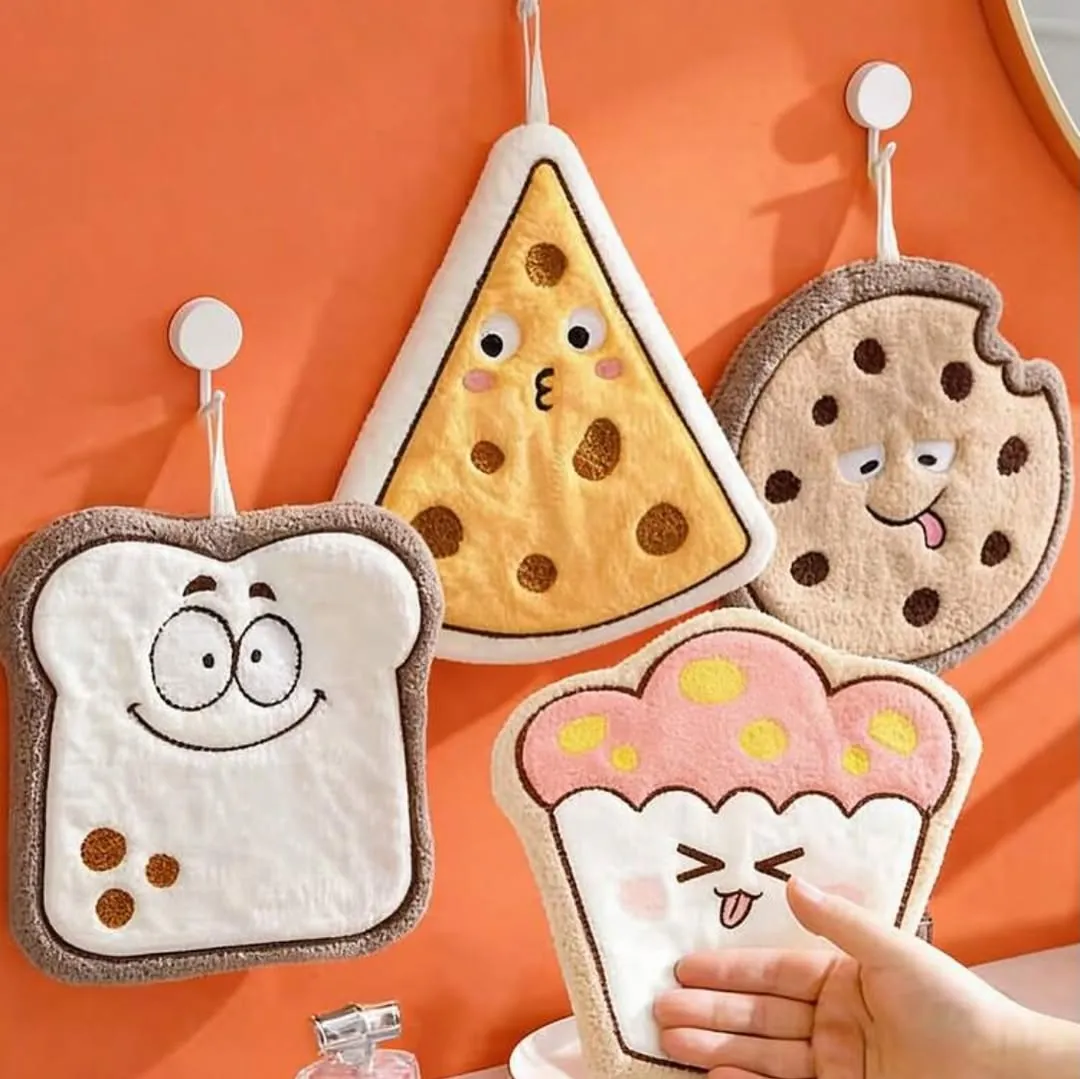 Bread and Pastry Shaped Kitchen Towels