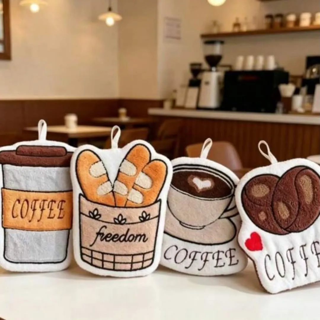 Bread and Pastry Shaped Kitchen Towels