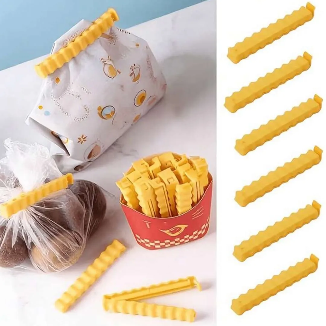Carrot-Shaped Bag Clips