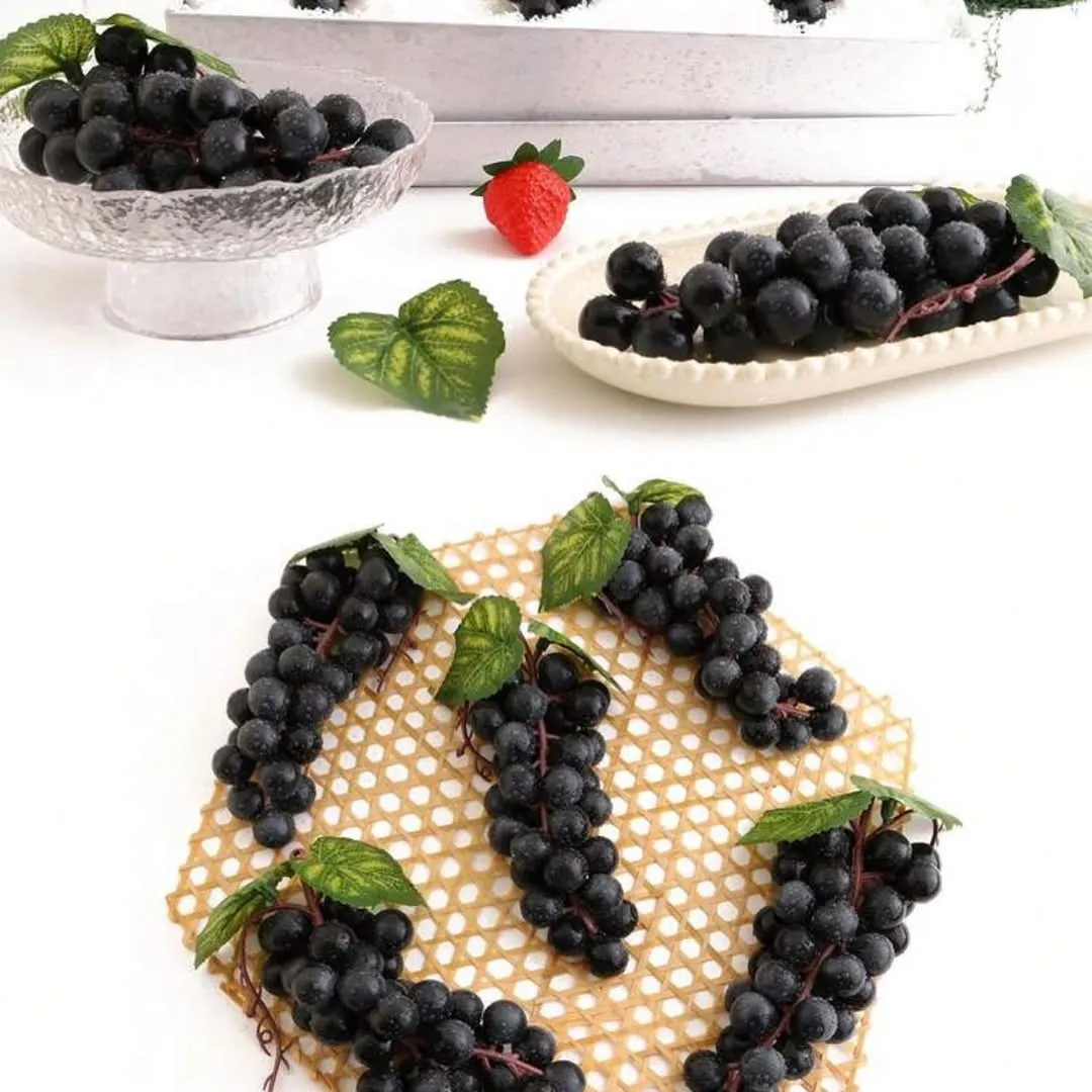 Artificial Red Apples in Basket