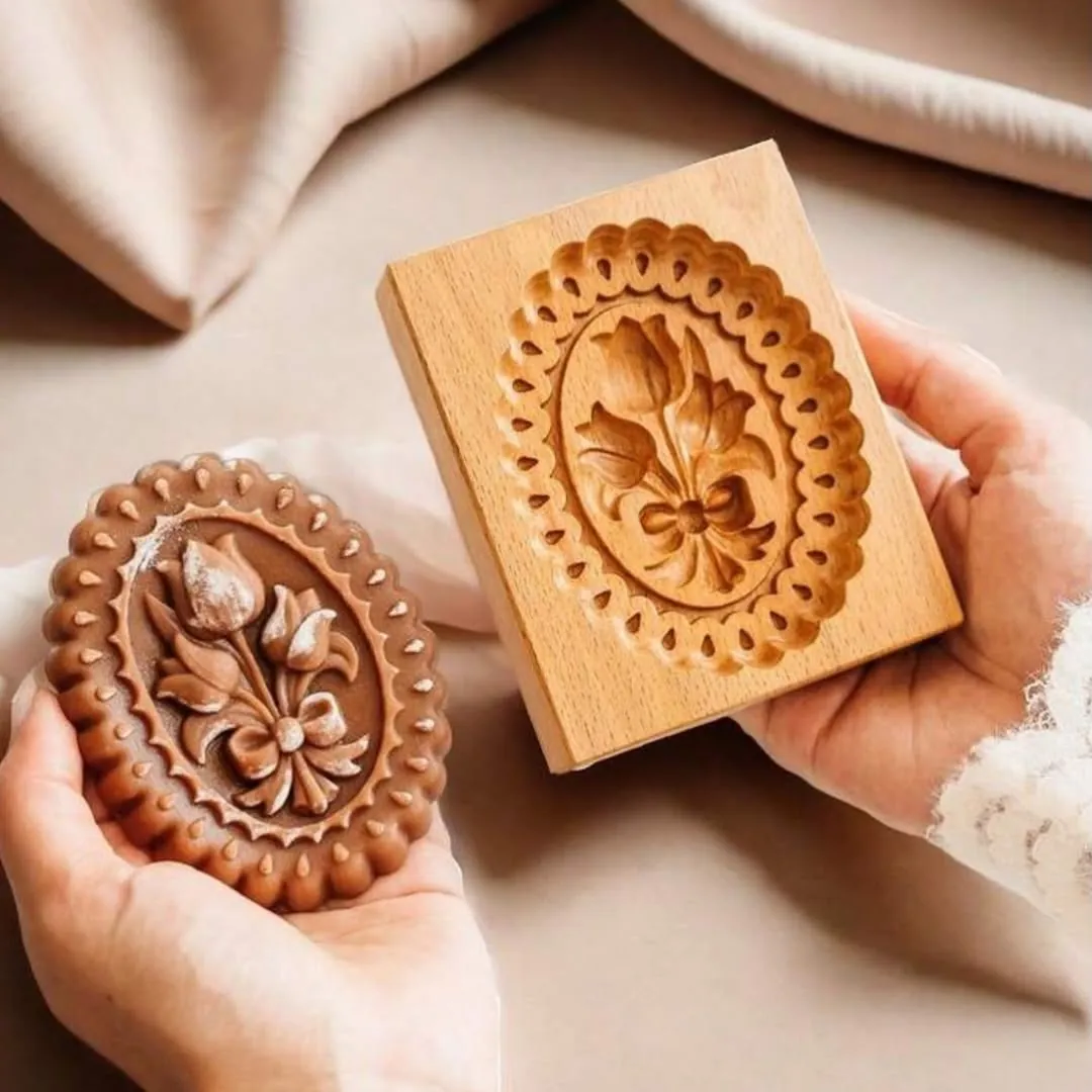 Embossed Pattern Rolling Pin